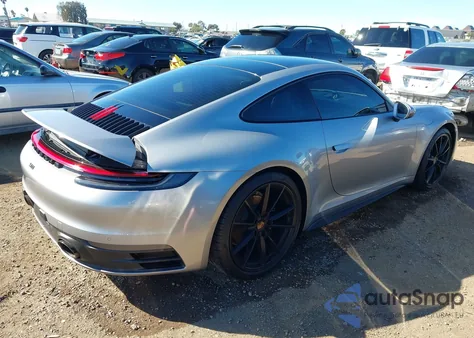 2022 Porsche 911 Carrera/Carrera 4 from USA, damaged, VIN WP0AA2A98NS205362